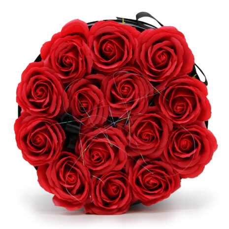 14 Red Soap Roses