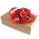Boxed Hand Soap Flower Bouquet - Red