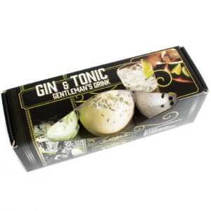 Set de tres bombas de baño de Gin Tonic
