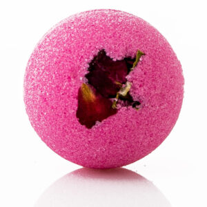 Funky Bath Bomb 125g - Red Rose