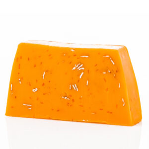Jabón hecho a mano - Naranja sonriente - Rebanada aprox. 100g