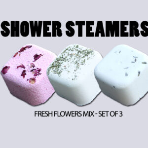 Shower Steamer Set (80g) - Fresh Flowers Mix