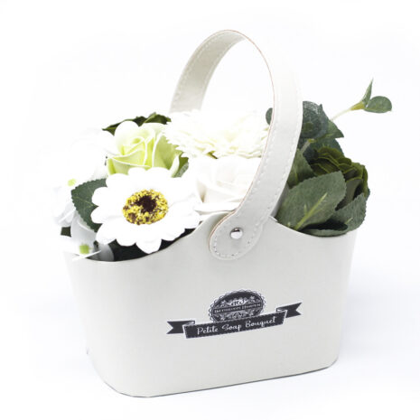 Petit panier Bouquet - Vert Pastal