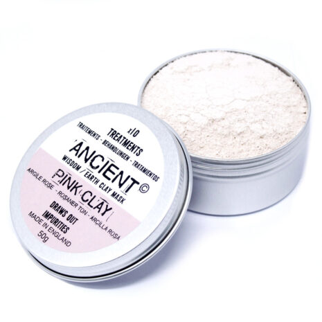 Mascarilla de arcilla rosa 75g