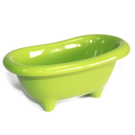 Mini bain en céramique - Vert