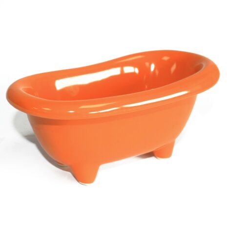 Mini baignoire en céramique - Orange