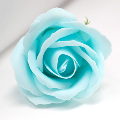Bouquet de roses de savon bleu-2