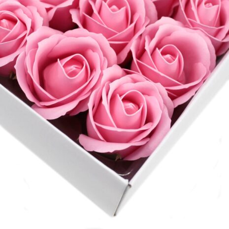 Bouquet de roses de savon roses-3