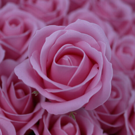 Ramo de rosas de jabón rosa-4