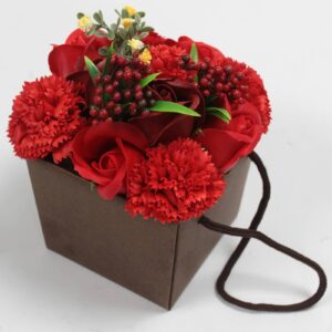 Red Flowers Soap Gift-2