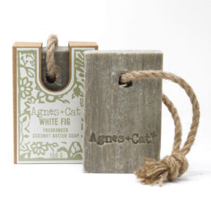 white fig vegan soap